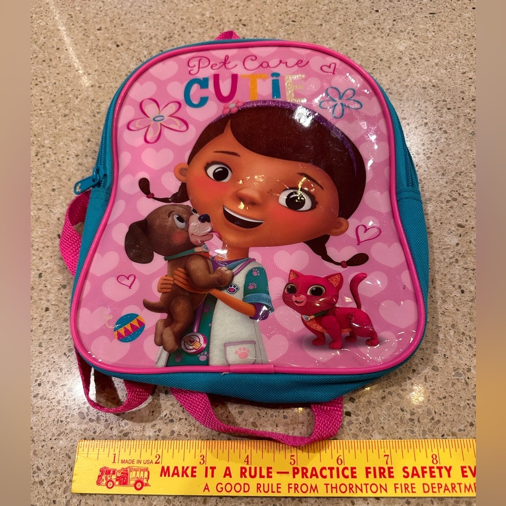 Disney ~Doc Mcstuffins minis backpack vintage by Global Design Concepts Inc.